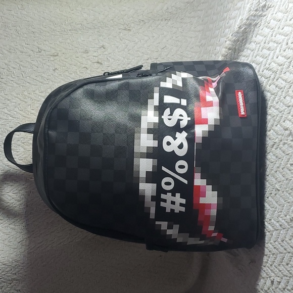 Sprayground 'WHAT THE BEEP' SHARK SAVAGE BACKPACK - Picture 7 of 13